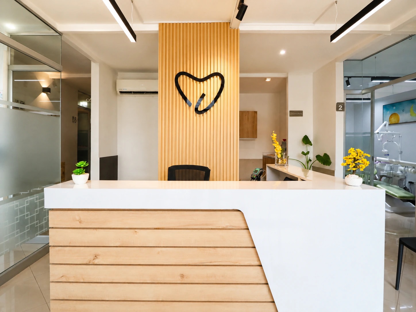 Recepción de Odontología & Bienestar en Guayaquil